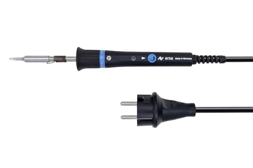 Image of ERSA PTC70 Soldering Iron 75 W up to 450 °C Temperature-Controlled Soldering Iron 230 V Including Storage Stand with Resistonic Temperature Control - Made in Germany - 0710CD