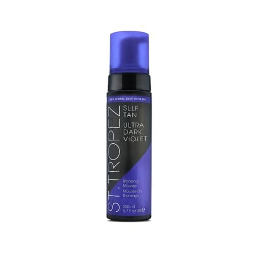 Image of St.Tropez Ultra Dark Violet Mousse, Tri-Tan Technology for Deep Dark Glow, Vegan, Natural and Cruelty Free, 200ml