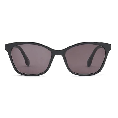 Image of OPULIZE KAT Sunglasses - Cat-Eye Frame - Black - Men & Women - Spring Hinges - S59-1