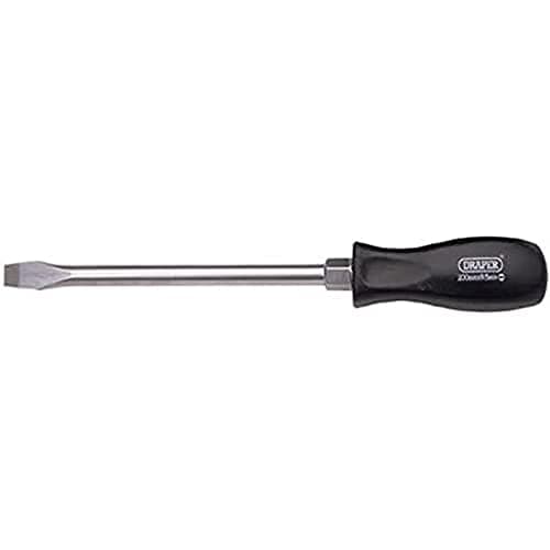 Image of Draper 19531 Expert Quality Plain Slot Mechanics Screwdriver, 9.5mm x 200mm
