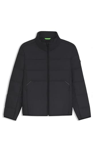 Image of BOSS Mens OW Urbanex Puffer Water-repellent down jacket with sleeve pocket