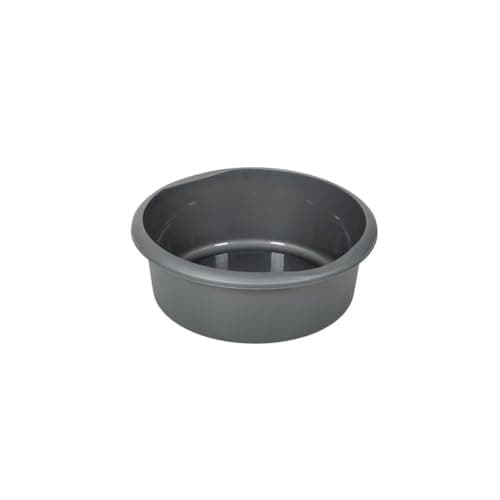 Image of Addis Round Washing Up Bowl (One Size) (Metallic Black)
