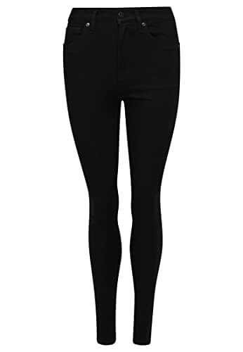 Image of Superdry Women's Studios HIGH Rise Skinny Jeans, Black Black, W30 L32