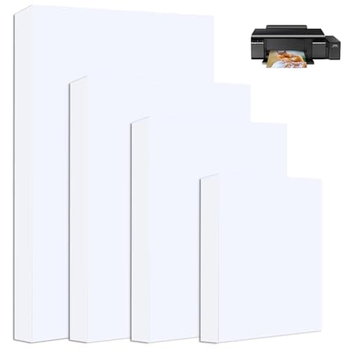 Image of 4 Sizes 140 Sheets Glossy Photo Paper, 200gsm Glossy White Photographic Paper Photo for Inkjet Printer, Premium Photo Printer Paper Variety Size A4 5x7 in 4x6 in 3.5x5 in