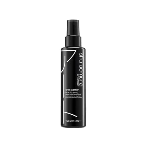 Image of Shu Uemura, Blow-Dry Hair Serum Shiki Worker, All Hair Types, Anti-Frizz & Smooth, 150 ml