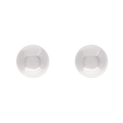 Image of Anne Klein Round Silver Stud
