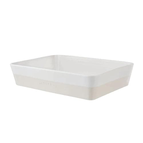 Image of Artisan Street White 33cm Large Rectangular Roaster