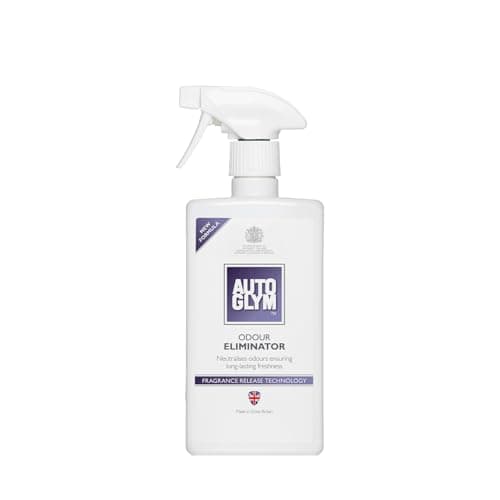 Image of Autoglym Odour Eliminator, 500ml Car Air Freshener Spray with Rejuvenating Technology for Long Lasting Freshness on Carpets, Trim and Fabric