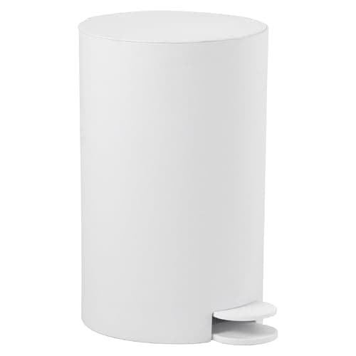 Image of Gedy Sharon 3 Litre Pedal Bin with Lid - Matt White