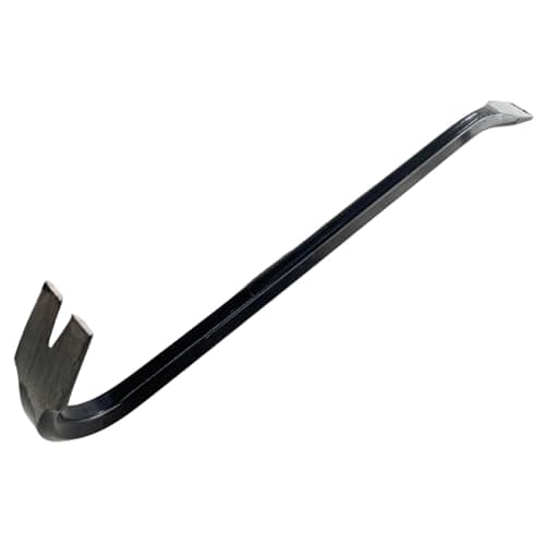 Image of Dunnet Tools Wrecking Bar Forged Carbon Steel Swan Neck Crowbar Heavy Duty Rust Resistant Pry Tool Nail Pullers 600mm Crow Bar for Floorboards Pallet (12in)