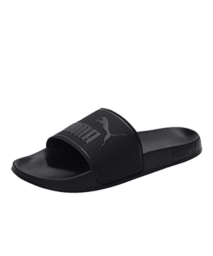 Image of Puma Unisex Adults Leadcat 2.0 Slide Sandals, Puma Black-Puma Black, 9 UK