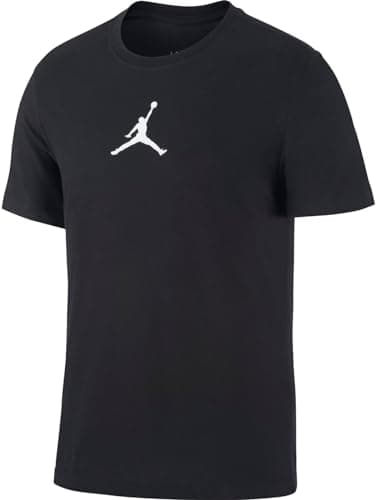 Image of NIKE CW5190-010 M J Jumpman DF SS Crew Sweatshirt Men's Black/White Size XL