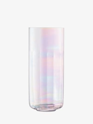 Image of LSA International Pearl Lantern/Vase H28.5cm Mother of Pearl | 1 Unit | Handmade Glass | PE37