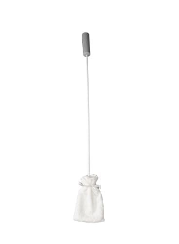 Image of Aidapt Long Handled Toe and Feet Washer.70cm Handle,Easy Grip Handle,Durable,Bendable,2XTowelling Cleaning Pads Supplied,Reduces Bending,Shower Aid,Mobility,Disability,Back Pain