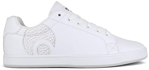 Image of Osiris Troma Icon White Grey Mens Skate Trainers Shoes-7