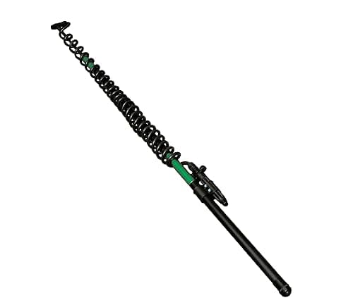 Image of Telescopic Lance for Long Reach Spraying - 3.2m - Made from Fibreglass - Foldable in Sections - Fits Most Sprayers - Garden and Outdoor Areas - Made in Europe, Green