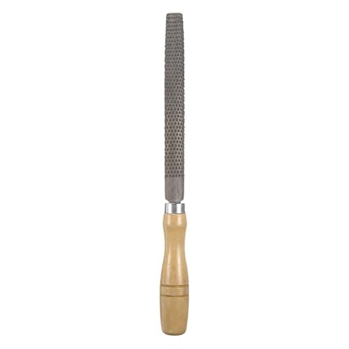 Image of sourcing map Wood Rasp File 6" Steel Half-Round Cut File Rasp Multifunctional Hand Files with Wooden Handle for Woodworking Sharpening Wood Metal