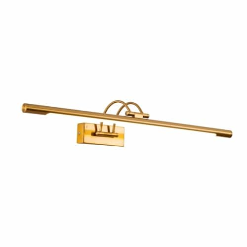 Image of TEKLED LED Picture Light for Wall | 64cm Wall Mounted Mirror & Painting Lamp | Modern Antique Brass Adjustable Picture Light | 8W 700lm 3000K Warm White Energy Saving | Living Room & Bedroom Lighting