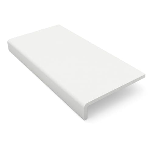 Image of 100mm x 1.5m uPVC Capping Board White – Fascia Replacement, Window Reveal & Roofline Trim – Low-Maintenance Exterior Cladding – 1/2/4 Pack Options (1 Pack)