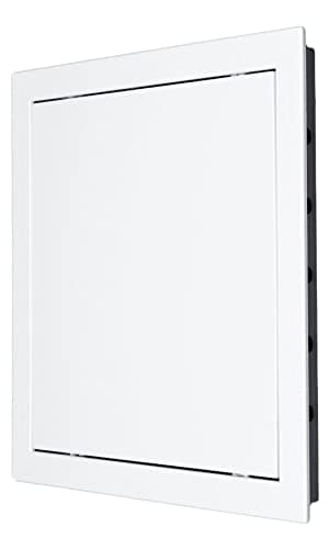 Image of 350x350mm Paintable Access Inspection Panel White Plasitc Concealed Check Doors