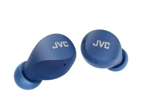 Image of JVC HA-Z66T-A Gumy Mini True Wireless Earbuds, 23 Hours Playback, Bluetooth 5.1, Compact and Lightweight, Water Resistance (IPX4), Blue