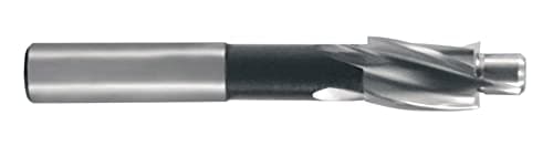 Image of RUKO HSS Flat Counter Sinker with Fixed Guide, Fine Grade for Through Hole, DIN 373, Bright Finish, 18.0 mm Diameter, 100.0 mm Length, R102406