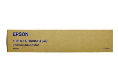 Image of Epson C13S050090 AcuLaser AL-C4000 C4000 colour toner cartridge cyan blue S050090