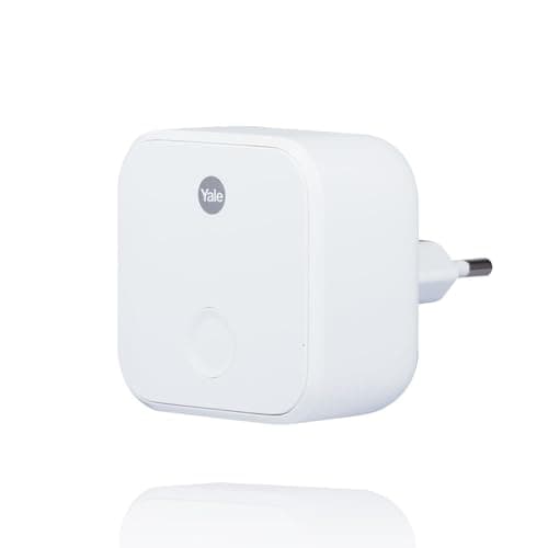 Image of Yale - Connect Wi-Fi Bridge (05/401C00/WH) - remote access, voice assistant integration for your Yale Smart Lock.