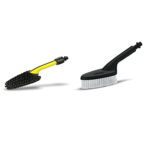 Image of Kärcher 26432340 Alloy Wheel Wash Brush for Pressure Washer Accessory & 69032760 Car Wash Brush, Pressure Washer Accessory