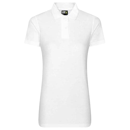 Image of PRO RTX Womens/Ladies Polo Shirt (XL) (White)