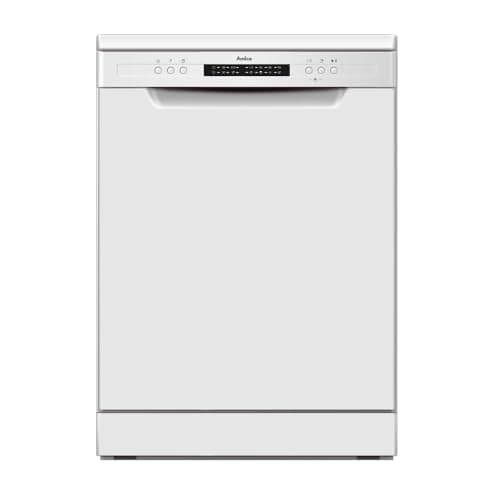 Image of Amica ADF430WH Freestanding Slimline Dishwasher, 9 Place Settings, 6 Programs, 44.8cm wide, White