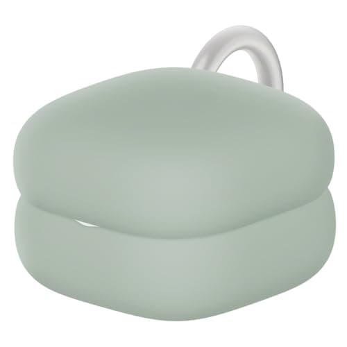 Image of Case Cover for Sony LinkBuds Fit - Easy Clip-On Ring, Personlise your Headphones, Only for LinkBuds Fit - Ash Green