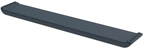 Image of Leitz Ergo Adjustable Keyboard Wrist Rest, Desktop Long Foam Cushioned Wrist Support Pad, For Left Or Right Handed Users, Full Size Desktop Wrist Rest, Ergo Range, Velvet Grey, 65230089