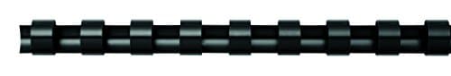 Image of Fellowes A4 14mm Plastic Binding Combs for Comb Binding Machine Binds 81 to 100 Pages - Black, Pack of 100