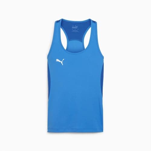 Image of PUMA Unisex Teamgoal Tank Top, Electric Blue Lemonade-puma White-puma Team Royal, S EU