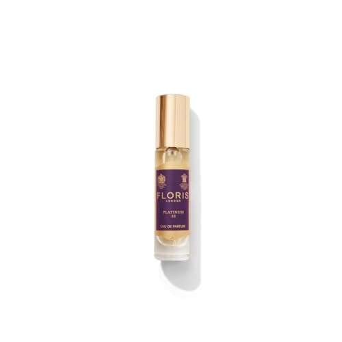 Image of Floris London Platinum 22 Eau de Parfum (10ml) - Sharp & Fruity Fragrance | Enhanced with Blackcurrant, Sage & Amber | Ideal for Day & Evening Wear | Luxurious, Amber Unisex Scent With Natural Allure