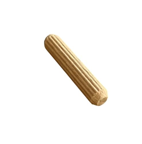 Image of Beechwood Dowels, Grooved, Pack of 100 (6mm x 30mm)