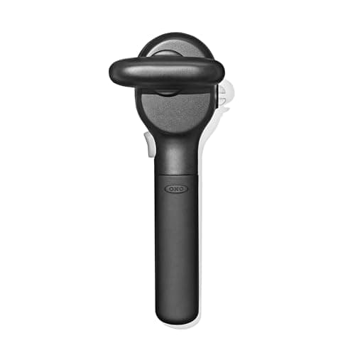 Image of Oxo Can Opener Smooth Edge in black, Nylon, 6.22 x 16.89 x 27.31 cm