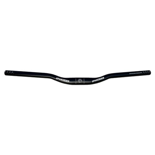 Image of UPANBIKE Mountain Bike Road Bicycle Aluminium Alloy Handlebar 31.8mm 620mm Riser Bar,Black