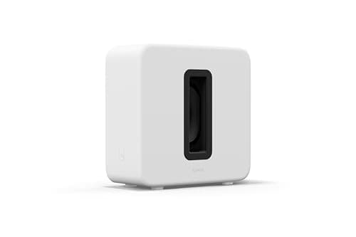 Image of Sonos Sub 4 - Wireless Subwoofer - White