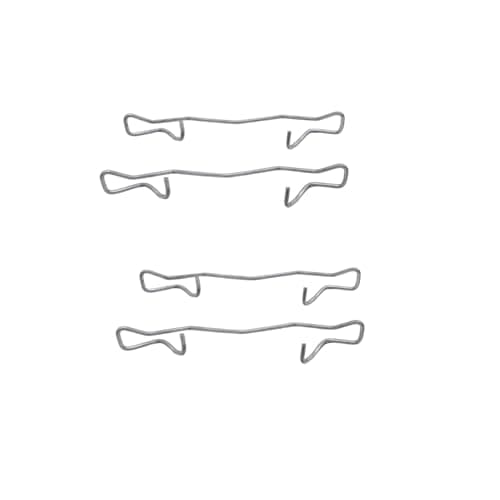 Image of TAKPART 4 pcs/set Rear Brake Caliper Brake Pad Retaining Anti Rattle Springs 410832774R BPF1755H
