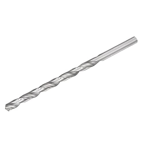Image of sourcing map 12mm Twist Drill Bits, High-Speed Steel Straight Shank Extra Long Drill Bit 250mm Length for Wood Plastic Aluminum