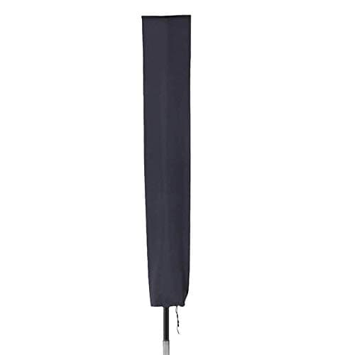 Image of PATIO PLUS Parasol Cover, Garden Umbrella Covers 153 * 30 * 30cm Waterproof 600D Oxford Fabric PVC Coating, Black