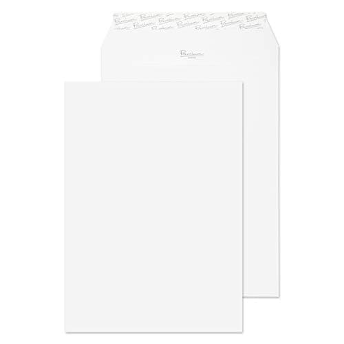 Image of Blake Business C4 324 x 229 mm 120 gsm Peel & Seal Pocket Envelopes (31653) Ice White Wove - Pack of 20