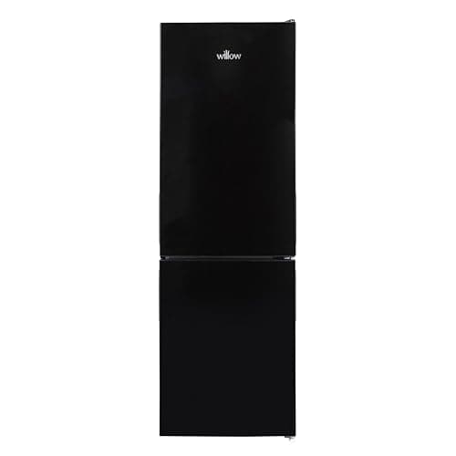 Image of Willow WFF157B 157L Freestanding 70/30 Fridge Freezer with Adjustable Thermostat, Mark-Proof Finish, Low Frost, 2 Year Warranty - Black