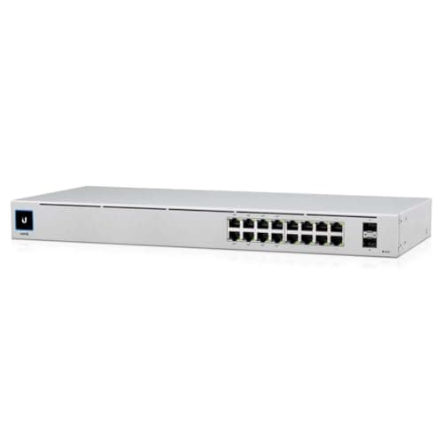 Image of Ubiquiti Networks UniFi 16-Port PoE Managed L2/L3 Gigabit Ethernet (10/100/1000) Silver 1U Power over Ethernet (PoE)