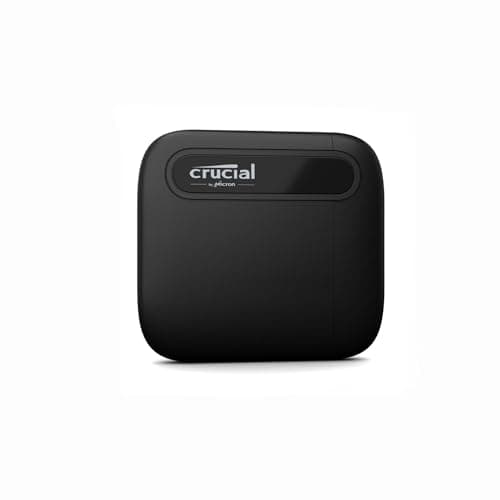 Image of Crucial X6 2TB Portable SSD - Up to 800MB/s - PC and Mac - USB 3.2 USB-C External Solid State Drive - CT2000X6SSD9
