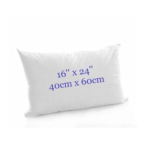 Image of Rectangular Oblong Hollowfibre Cushion Pads Inner Inserts - Bounce Back Cushions (16x24)