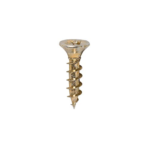 Image of TIMCO Solo Chipboard & Woodscrews - Gold - 4.0 x 20 - Box of 200
