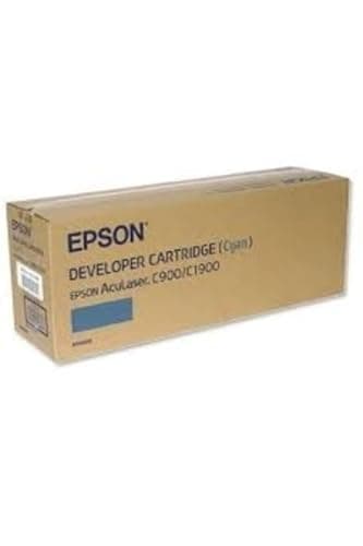 Image of Epson S050099 laser toner cartridge cyan blue high capacity Aculaser C900 C900N AL-C900 AL-C900N AL-C1900 C1900 C1900N C13S050099